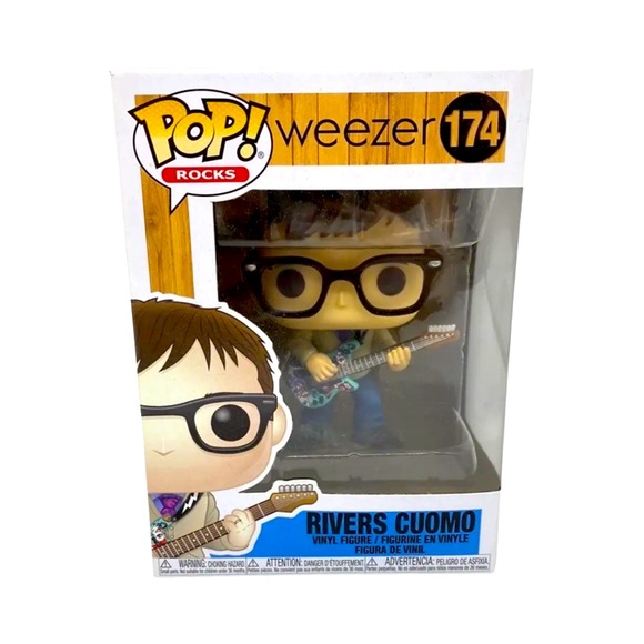 Toys Rivers Cuomo 174 Weezer Funko Pops Rocks Pop Culture Nostalgia Rock Music Poshmark